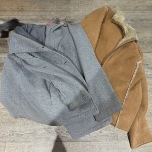 Gray and Tan Jacket Bundle